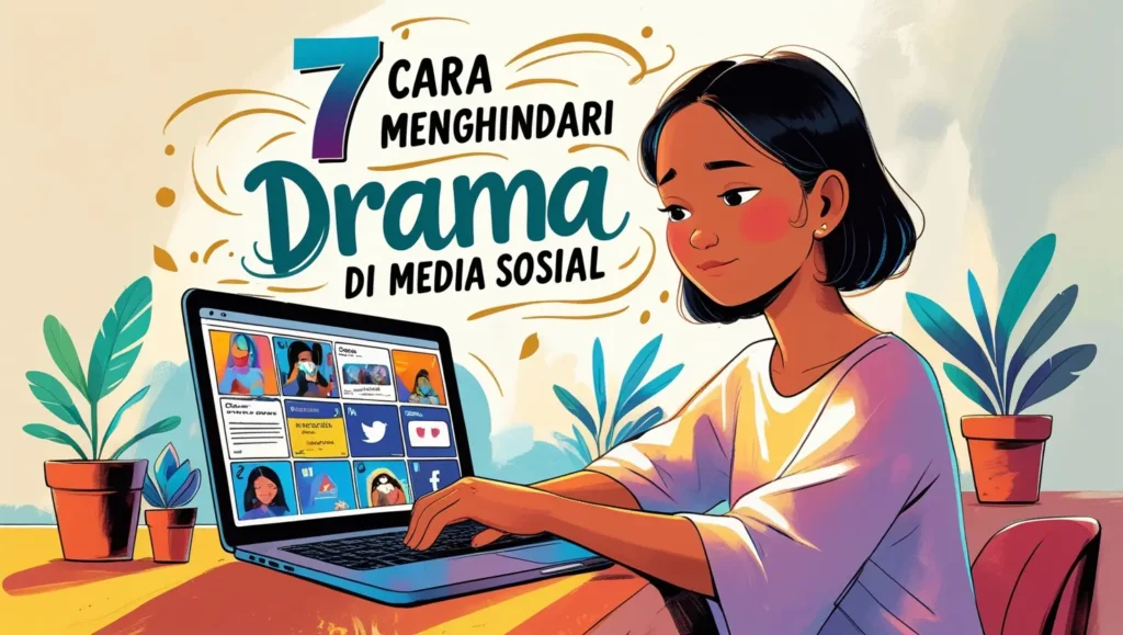 7 Cara Menghindari Drama di Media Sosial