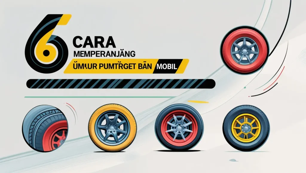 6 Cara Memperpanjang Umur Ban Mobil